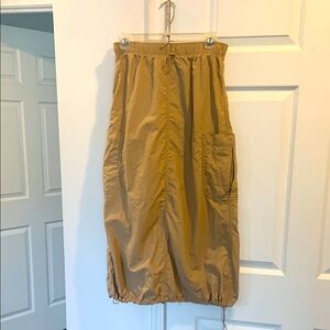 Tan Women's Maxi Skirt